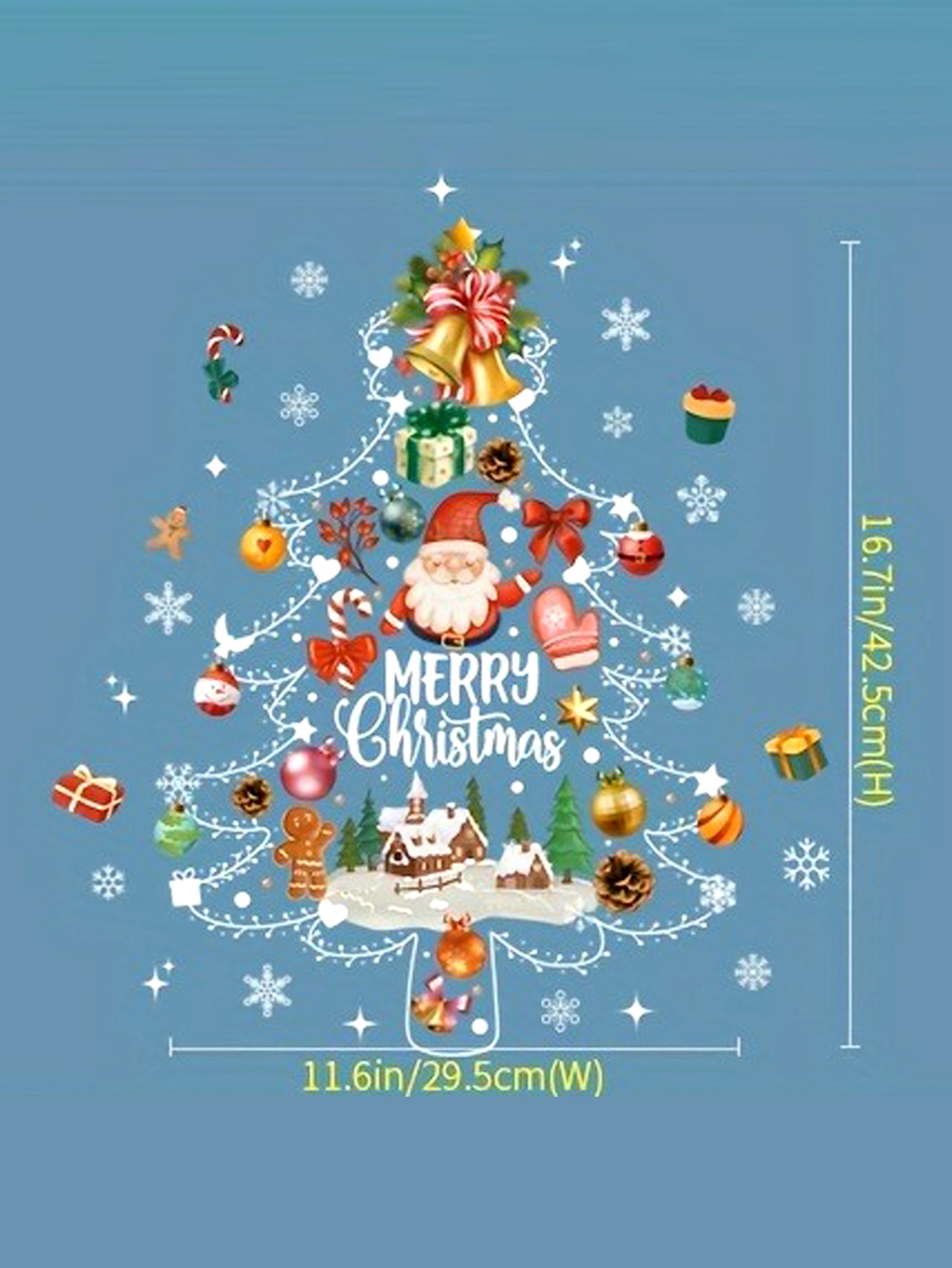 Christmas Day Room Wall Sticker